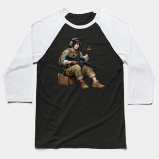 Tactical Girl Baseball T-Shirt